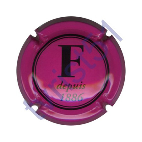 FAUCHON n°03 fuchsia et noir