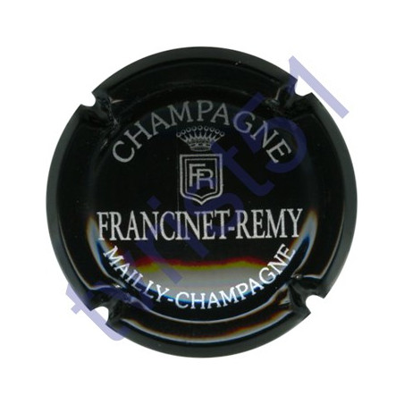 FRANCINET-REMY n°12 noir et argent