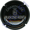 FRANCINET-REMY n°12 noir et argent